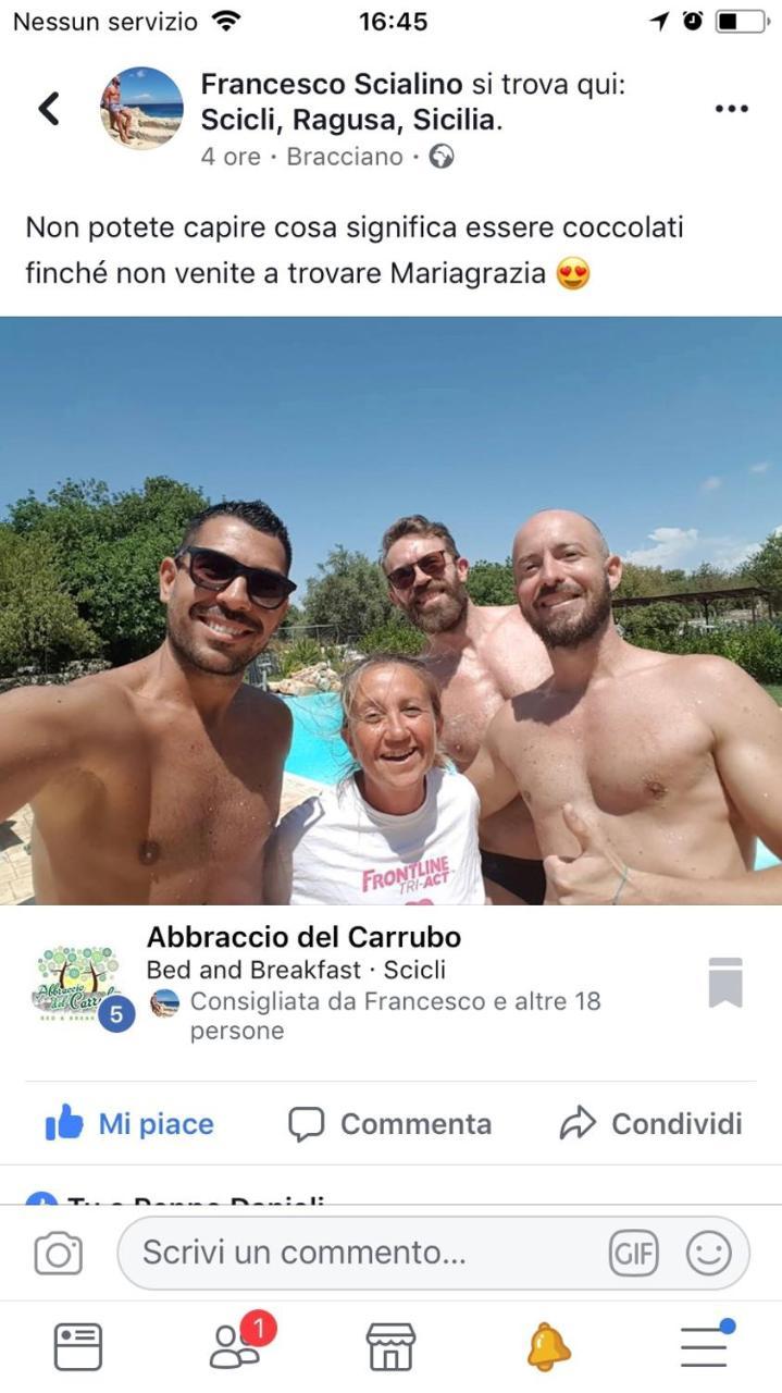 Abbraccio Del Carrubo Bed & Breakfast Шикли Екстериор снимка